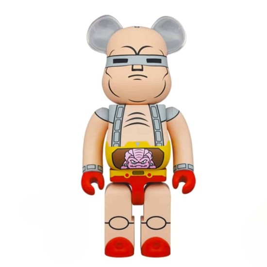 400% & 100% Bearbrick Set - Krang's Robot (Teenage Mutant Ninja Turtles) - Divu ABS plastmasas figūriņu komplekts 400% & 100% Bearbrick Set - Krang's Robot (Teenage Mutant Ninja Turtles) - Divu ABS plastmasas figūriņu komplekts