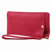 OEM Bark Texture Leather Universal Pouch
