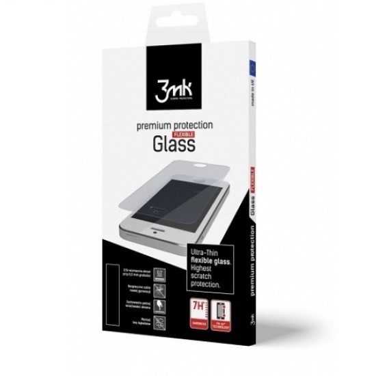 3MK FlexibleGlass Hybrid Tempered Glass / Film protector priekš Sony Xperia X F5121, F5122 / X Perfomance F8131, F8132 - hibrīds ekrāna aizsargstikls / aizsargplēve