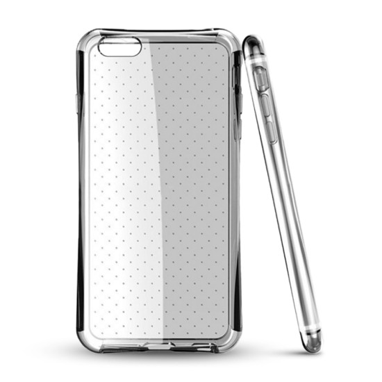 GreenGo Shock Proof Case для Samsung Galaxy J3 (2016) J320 - Прозрачный - Противоударная силиконовая накладка / бампер (крышка чехол, slim TPU silicone case shell cover, bumper)