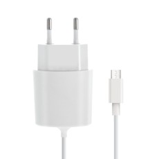 Forever Micro USB travel charger 2,1A Tīkla lādētājs ar microUSB vadu - Balts - USB tīkla lādētājs