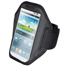 Arm Case priekš Apple iPhone 6 - Black - Universāls maks ietvars - Sporta futlāris rokas aproce fitnesam saite