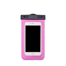 Devia Neon Vasaras Universāls Vakuuma Ūdens izturīgs Maks ar 3,5mm mini Jack - Rozā - universāls maks kabatiņa (pouch cover, maciņš kabata, universal waterproof case)