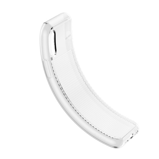 BASEUS Glistening & Transparent Series Soft TPU Case priekš Apple iPhone XR - Caurspīdīgs - silikona aizmugures apvalks (bampers, vāciņš, slim TPU silicone case cover, bumper)