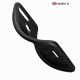 Litchi Skin PU Leather Coated TPU Mobile Phone Case for Xiaomi Redmi 6 - Melns - ādas imitācijas triecienizturīgs silikona aizmugures apvalks (maciņš, bampers, vāciņš, slim cover, bumper, back case)
