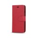 GreenGo Smart 2in1 priekš Huawei Y5 II (Y5 2) / Y6 II (Y6 2) Compact - Sarkans - sāniski atverams maciņš ar magnētisku silikona aizmugures apvalku (eko ādas maks, grāmatiņa, leather book case wallet cover)