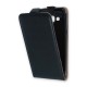 GreenGo Leather Case Plus New priekš Sony Xperia XA F3111 / F3112 - Melns - vertikāli atverams maciņš (ādas telefona maks, leather book vertical flip case cover)