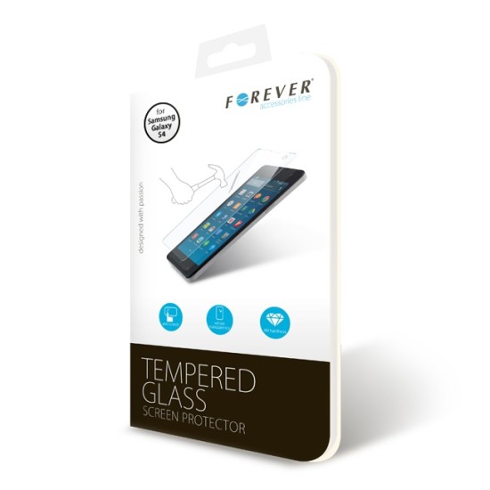 Forever Tempered Glass 9H screen protector film guard priekš Alcatel Pixi 4 5.0-inch 5045D (4G / LTE) / 5010D (3G) - Ekrāna Aizsargstikls / Bruņota Stikla Aizsargplēve