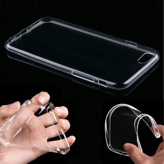 Telone Ultra Slim 0.3mm Back Case priekš Samsung Galaxy S8 Plus G955 - Caurspīdīgs - super plāns 0.3mm silikona aizmugures apvalks (bampers, vāciņš, ultra slim TPU silicone case cover, bumper)