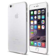 Cafele Ultra Thin 0.4mm Matte Case priekš Apple iPhone 7 / 8 / SE2 (2020) / SE3 (2022) - Balts - matēts plastikas aizmugures apvalks / bampers-vāciņš