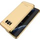 IPAKY 3-In-1 Electroplating PC Hard Back Cover for Samsung Galaxy S8 G950 - Gold - plastikas aizmugures apvalks (bampers, vāciņš, PU back cover, bumper shell)