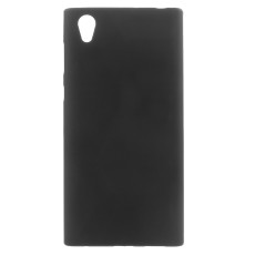 Gel TPU Flexible Case for Sony Xperia L1 G3311 / G3312 - Black - silikona aizmugures apvalks (bampers, vāciņš, slim TPU silicone case shell cover, bumper)