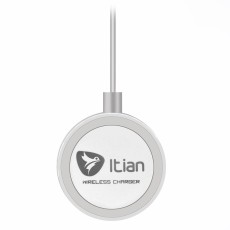 ITIAN Qi Wireless Charger Charging Pad for Samsung LG Nokia Google Nexus Sony - White - Universāls induktīvs bezvadu USB lādētājs paliktnis