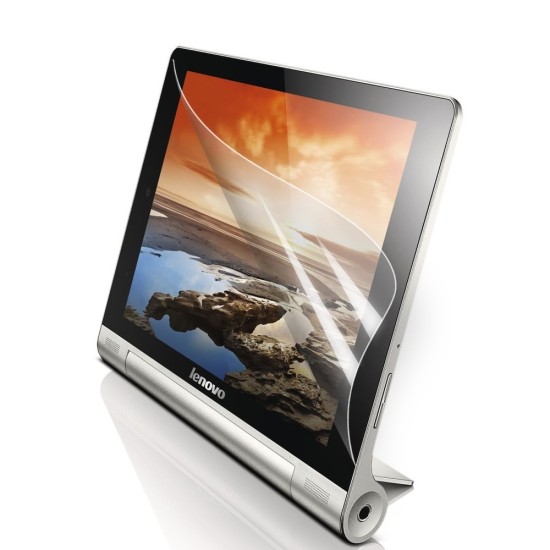 Clear LCD Screen Protector Guard Shield Film priekš Lenovo Yoga Tablet 2 10.1-inch 1050 / 1051- Triecienizturīga aizsargplēve ekrānam glancēta