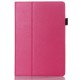 Rose Lychee Grain Textured Leather Case Stand for Lenovo iDeaTab A10-70 A7600 - sāniski atverams maciņš ar stendu (ādas maks, grāmatiņa, leather book wallet case cover stand)
