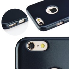 Jelly Case Flash Mat priekš Huawei Y6 (2017) - Melns - matēts silikona apvalks (bampers, vāciņš, slim TPU silicone cover shell, bumper)