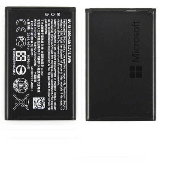 Nokia Microsoft Lumia 435 / 532 1650mAh BV-5J - Oriģināls - telefona akumulators, baterijas telefoniem (cell phone battery)