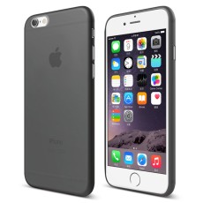 Cafele Ultra Thin 0.4mm Matte Case priekš Apple iPhone 6 Plus / 6S Plus - Pelēks - matēts plastikas aizmugures apvalks (bampers, vāciņš, slim silicone cover shell, bumper)