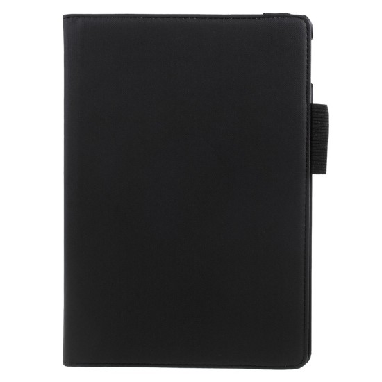 Jeans Cloth Texture 360 Degree Rotary Stand Leather Tablet Cover priekš Apple iPad Pro 10.5 (2017) / Air 3 10.5 (2019) - Melns - sāniski atverams maciņš ar stendu (ādas maks, grāmatiņa, leather book wallet case cover stand)