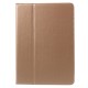 Litchi Skin Auto-wake/sleep Stand Protective Leather Cover priekš Apple iPad Pro 10.5 (2017) / Air 3 10.5 (2019) - Rozā Zelts - sāniski atverams maciņš ar stendu (ādas maks, grāmatiņa, leather book wallet case cover stand)