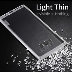 X-Level Antislip Back Case priekš Samsung Galaxy Note 8 N950 - Caurspīdīgs - silikona aizmugures apvalks (bampers, vāciņš, slim TPU silicone case cover, bumper)