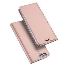Dux Ducis Skin Pro series priekš Huawei Honor 9 - Rozā Zelts - sāniski atverams maciņš ar magnētu un stendu (ādas maks, grāmatiņa, leather book wallet case cover stand)