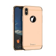IPAKY 3-In-1 Electroplating PC Hard Back