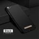 MOFI Shield Slim Plastic Phone Casing for Xiaomi Redmi 4A - Black - matēts plastikas aizmugures apvalks (bampers, vāciņš, slim silicone cover shell, bumper)