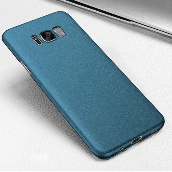 Rock Sand Matte All-wrapped PC Case for Samsung Galaxy Note 8 N950 - Blue - matēts plastikas aizmugures apvalks (bampers, vāciņš, slim silicone cover shell, bumper)