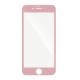 5D Full Glue (ar noapaļotām malām) Tempered Glass screen protector film guard priekš Apple iPhone 6 Plus / 6S Plus - Rozā Zelts - Ekrāna Aizsargstikls / Bruņota Stikla Aizsargplēve (Full screen size curved)