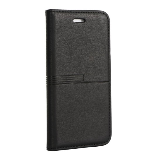 Urban Book Case priekš Xiaomi Redmi 4X - Melns - sāniski atverams maciņš ar stendu (ādas maks, grāmatiņa, leather book wallet case cover stand)
