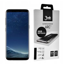 3MK ARC Full Screen triecienizturīga aizsargplēve ekrānam Samsung Galaxy S8 Plus G955 (screen protector film guard)