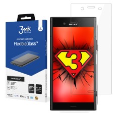 3MK FlexibleGlass Hybrid Tempered Glass / Film protector priekš Sony Xperia XZ1 G8341 / F8342 - hibrīds ekrāna aizsargstikls / aizsargplēve