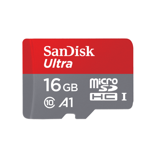 Sandisk Ultra 16GB Micro SDHC UHS-I Card class10 ar SD Adapteri Atmiņas karte