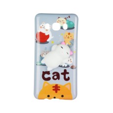 Squishy 3D Back Case priekš Xiaomi Redmi 4X - Design 4 - silikona aizmugures apvalks (bampers, maciņš, vāciņš, cover, bumper)