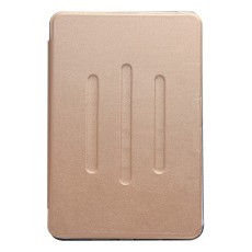 Leather Stand Case Cover with Card Slots for Huawei MediaPad M3 8.4 - Gold - sāniski atverams maciņš ar stendu (ādas maks, grāmatiņa, leather book wallet case cover stand)