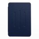 Leather Stand Case Cover with Card Slots for Huawei MediaPad M3 8.4 - Dark Blue - sāniski atverams maciņš ar stendu (ādas maks, grāmatiņa, leather book wallet case cover stand)
