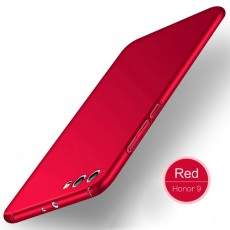 MOFI Shield Slim Plastic Phone Casing for Huawei Honor 9 - Red - matēts plastikas aizmugures apvalks (bampers, vāciņš, slim silicone cover shell, bumper)