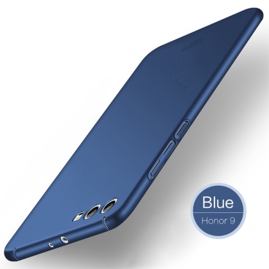 MOFI Shield Slim Plastic Phone Casing for Huawei Honor 9 - Blue - matēts plastikas aizmugures apvalks (bampers, vāciņš, slim silicone cover shell, bumper)