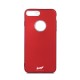 Beeyo Soft Case priekš Huawei P8 Lite - Sarkans - matēts silikona apvalks (bampers, vāciņš, slim TPU silicone cover shell, bumper)