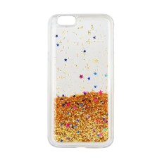 Sand Liquid TPU Glitter Back Case priekš Xiaomi Mi A1 - Zelts - silikona / plastikāta aizmugures apvalks (bampers, vāciņš, cover, bumper)