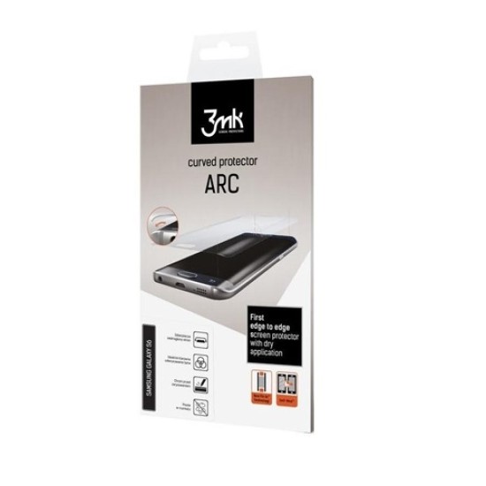 3MK ARC triecienizturīga aizsargplēve ekrānam Sony Xperia XA1 G3116 / G3121 Full face - Glancēta (screen protector film guard)