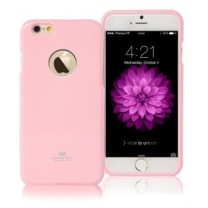 Mercury Jelly Case ar spīdumiem priekš Samsung Galaxy S9 G960 - Rozā - silikona aizmugures apvalks (bampers, vāciņš, slim TPU silicone case cover, bumper)