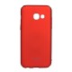 Kakusiga Lange Series Hard Protective Case priekš Samsung Galaxy A3 (2017) A320 - Sarkans - plastikas aizmugures apvalks (bampers, vāciņš, PU back cover, bumper shell)