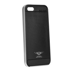 Kakusiga Silk DH Series Hybrid PC TPU Cover priekš Samsung Galaxy A3 (2017) A320 - Sudrabains - silikona ar plastikas rāmi aizmugures apvalks (bampers, vāciņš, TPU silicone cover, bumper shell)