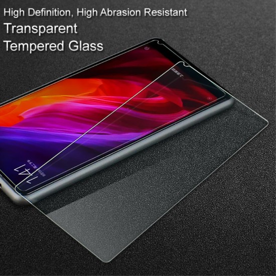 IMAK HD Tempered Glass Screen Protector priekš Xiaomi Mi Mix 2 - Ekrāna Aizsargstikls / Bruņota Stikla Aizsargplēve (Full screen size curved)