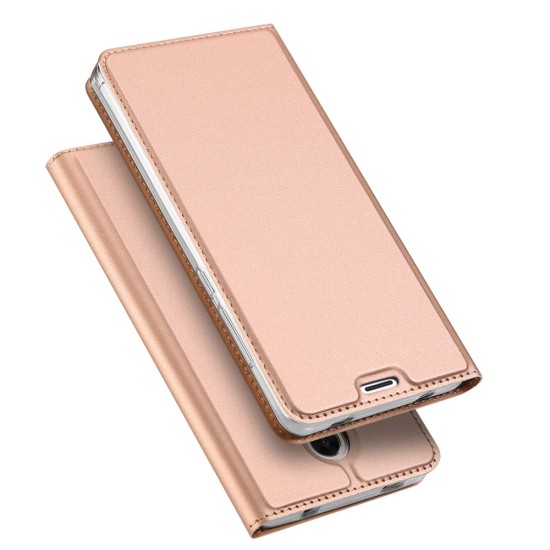 Dux Ducis Skin Pro series priekš Xiaomi Redmi Note 5A - Rose Gold - sāniski atverams maciņš ar magnētu un stendu (ādas maks, grāmatiņa, leather book wallet case cover stand)