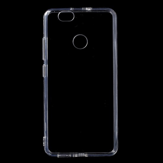 Clear Acrylic TPU Hybrid Case Cover for Xiaomi Mi Mix 2 - Transparent - silikona aizmugures apvalks (bampers, vāciņš, slim TPU silicone case cover, bumper)