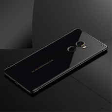 Ultra Hybrid Case priekš Xiaomi Mi Mix 2 - Melns - silikona aizmugures apvalks (bampers, vāciņš, ultra slim TPU silicone case cover, bumper)