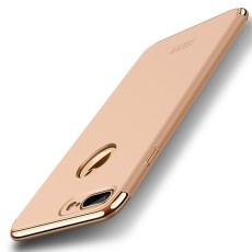 MOFI 3-In-1 Plastic Back Case priekš Apple iPhone 7 Plus / 8 Plus - Zelts - plastikas aizmugures apvalks (bampers, vāciņš, PU back cover, bumper shell)